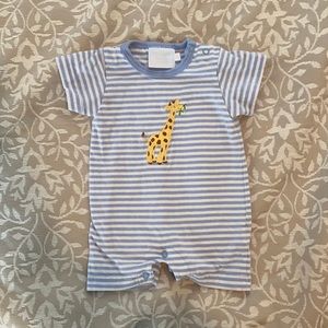 NWOT 3 M. Little English onesie